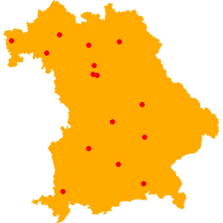 Karte von DE-BY