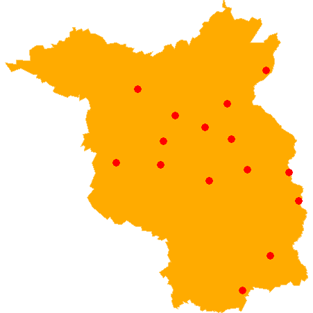 Karte von DE-BR